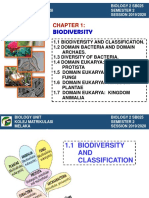 1.1 Biodiversity and Classification