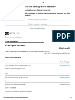 Gov - Uk: Cookies On UK Visas and Immigration Services