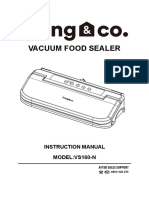 Vacuum Sealing Manual