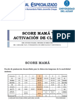 Score Mama y Claves