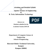 CSE-IT Syllabus 2020 Compressed