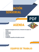 Sesión 1 - Evaluación Sensorial