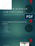 Clasificacion de Los Volcanes