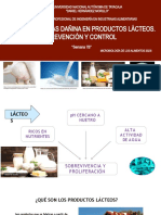 Semana7b BACTERIAS DAÑINA EN PRODUCTOS LÁCTEOS - 2023I