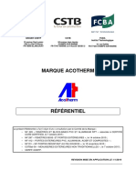 Reglement Acotherm