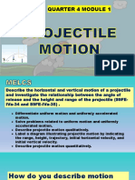 Quarter 4 Module 1 Projectile Motion Part 1