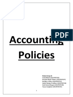 Accounting Policies - Study Group 4I