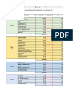 Fiche Budget Éléments Conteneur 6