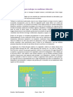 Efectos de La Salud para Trabajar en Condiciones Laborales