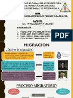 Migracion de Los Pueblos Amazonicos