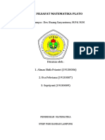 Sejarah Filsafat Matematika Plato