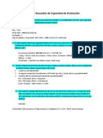 Ejercicios Resueltos de Capacidad de Planta