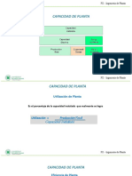 Ejercicio de Capacidad de Planta