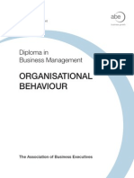 06 Organisational Behaviour