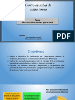 Sindrome Hipertensivo Gestacional