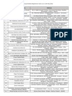 TRAI ENTITY REPORT 13 May 2022