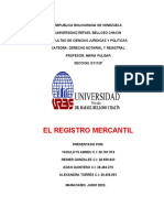 Registro Mercantil Notarial