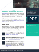 AWS Marketplace Professional Services Overview