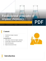 Fundamental Principles of Organic Chemistry