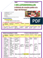 1° Grado Unidad de Aprendizaje Julio