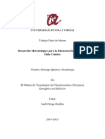 Investigación Realizada Desarrollo Metodológico para Eficiencia Energética en Data Center