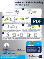 Pro Tables and Chairs Cleaning