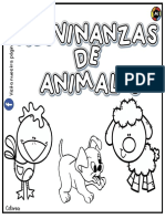 Adivinanzas de Animales para Colorear