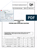 HFY-GEN-CP-SPC-0001 - D Specification For Piping and Pipeline Coating Code-A