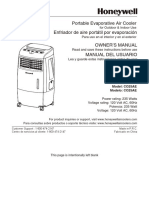 Portable Evaporative Air Cooler Enfriador de Aire Portátil Por Evaporación