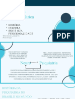 Azul Padrão Geométrico Médico Apresentação