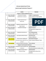 Corporate Legal Acceleration Program 2