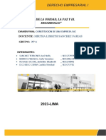 Examen Final - Empresarial