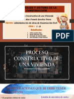 Proceso Constructivo de Una Vivienda