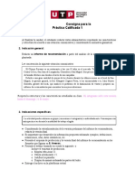 Consigna para La Práctica Calificada 1: 1. Logro A Evaluar