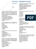 Dermatología - Banco Selecto Con Claves