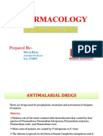 Antimalarial Drug Cology