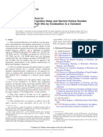 Determination of Ignition Delay and Derived Cetane Number (DCN) of Diesel Fuel Oils by Combustion in A Constant Volume Chamber