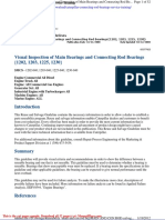 Caterpillar Connecting Rod Bearings Service Training