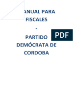 Manual para Fiscales