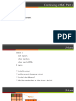 L20 - Unions, Function Pointers