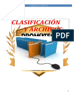 Clasificacion y Archivo