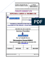 Specification For Chemical Cleaning