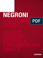 Campari Negroni Cocktail Book Vol 1