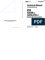 Hitachi Hydraulic Excavator Zx400r 400lch 3 Technical Manual Troubleshooting