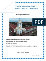 Proyecto de Arquitectura y Planeamiento Urbano y Regional