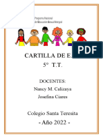 Cartilla ESI para 5° 