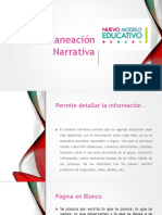 Planeación Narrativa Aprendizajes Clave