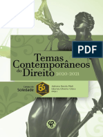 429 - Temas Contemporâneos Do Direito 2020-2021 - Soledade