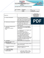 Demonstration Plan in TLE 8 (Fish Processing)