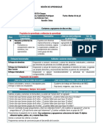 Sesión de Aprendizaje Agrupamos de 10 en 10